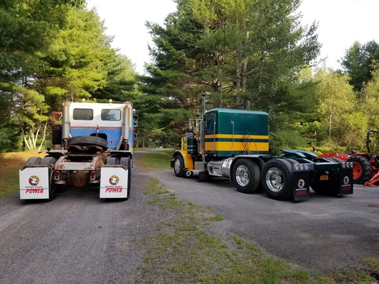 Detroit Diesel Power mudflaps