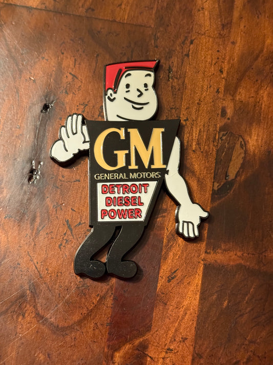"Jimmy" Diesel Toolbox Magnet 4" x 3"