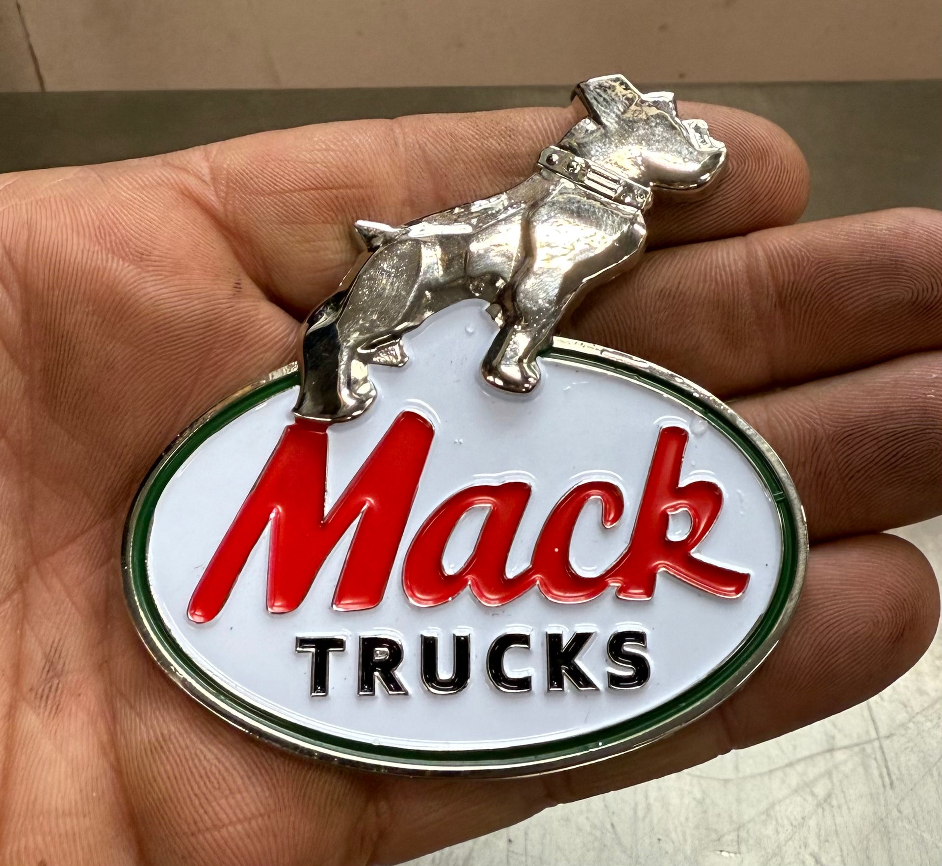 Mack Trucks Toolbox Magnet 2.75