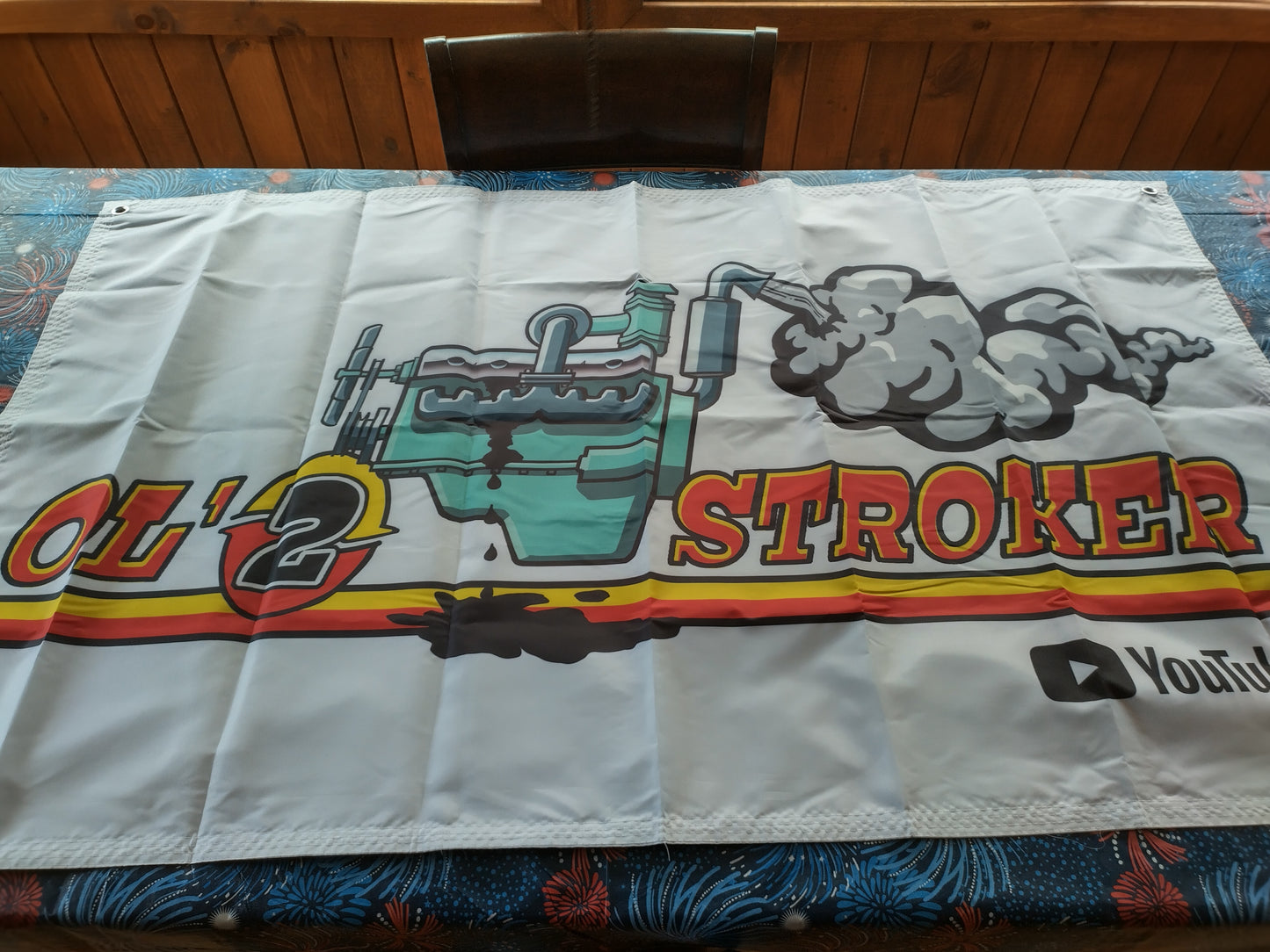 Ol2Stroker Double Sided Flag / Banner